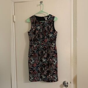 H&M floral mini cocktail dress